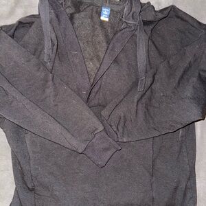 Old Navy Black Hoodie Sweatshirt